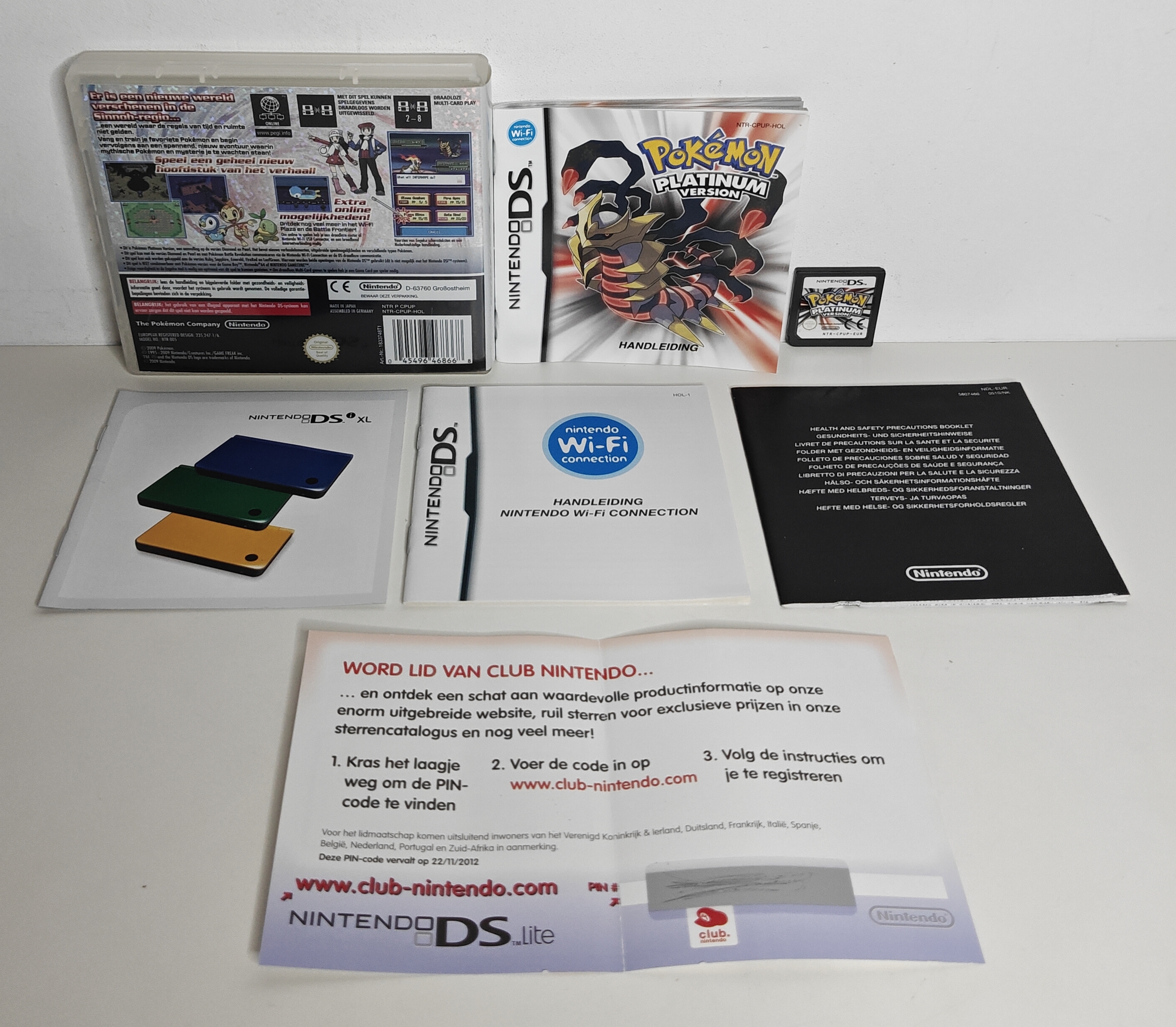 DS Pokémon Platinum Version (CIB) HOL