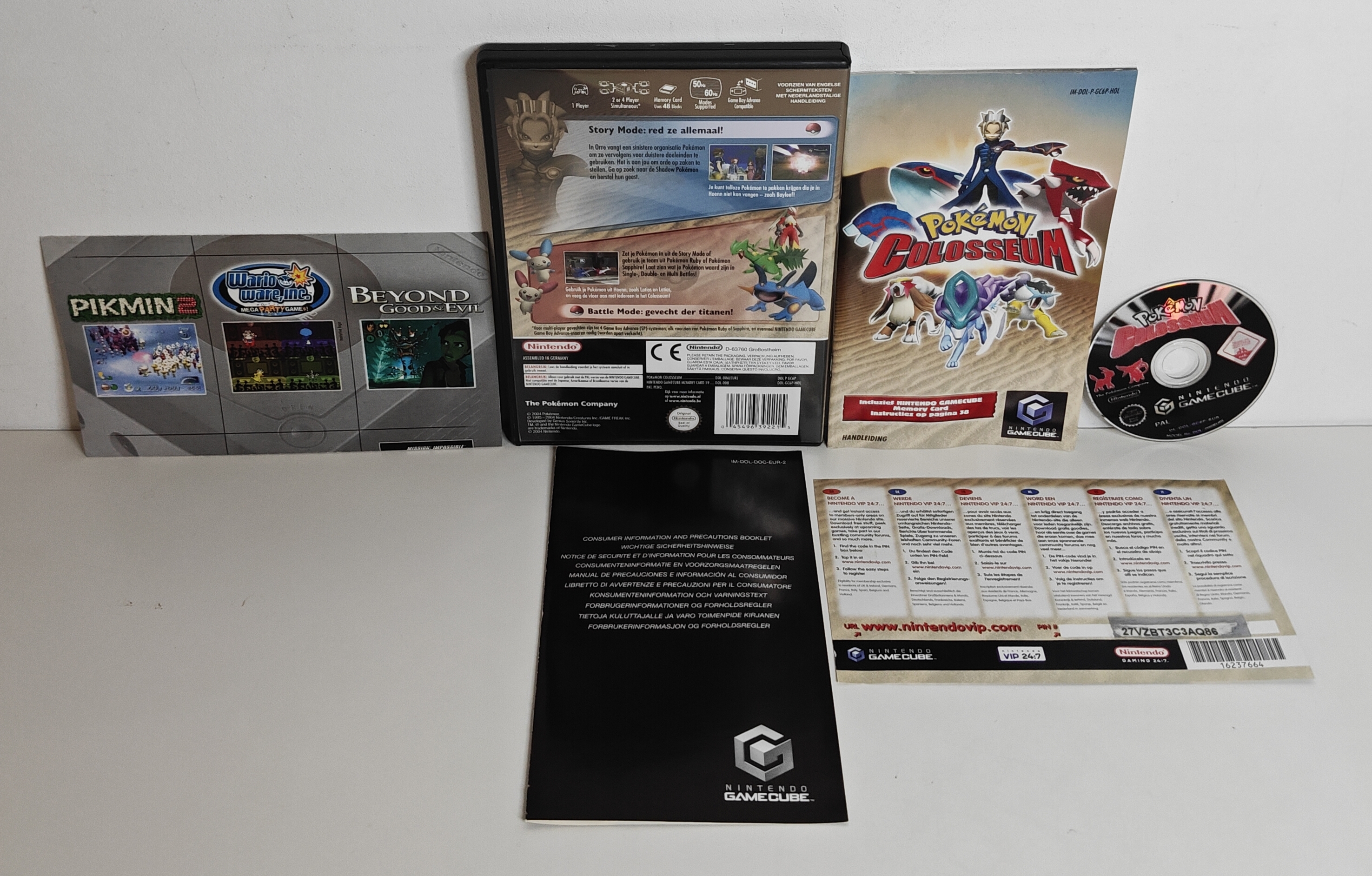 Gamecube Pokémon Colosseum (CIB) HOL