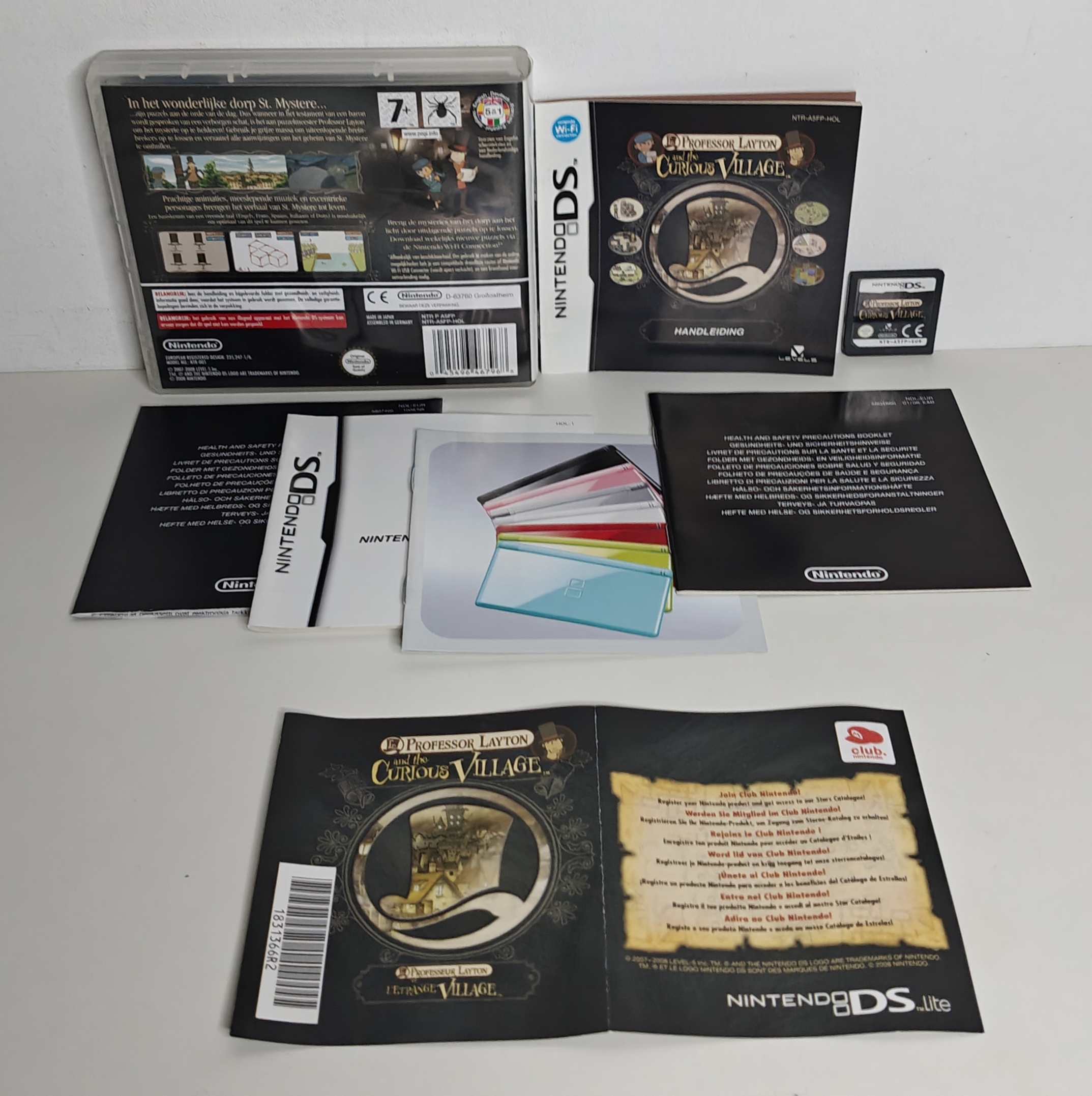 DS Professor Layton and the Curious Village (CIB) HOL