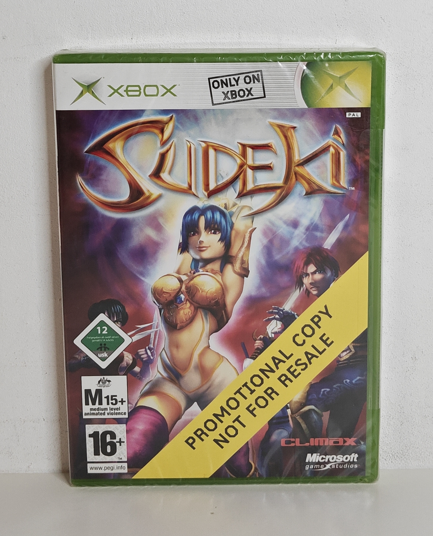 Xbox Sudeki (promo copy) factory sealed