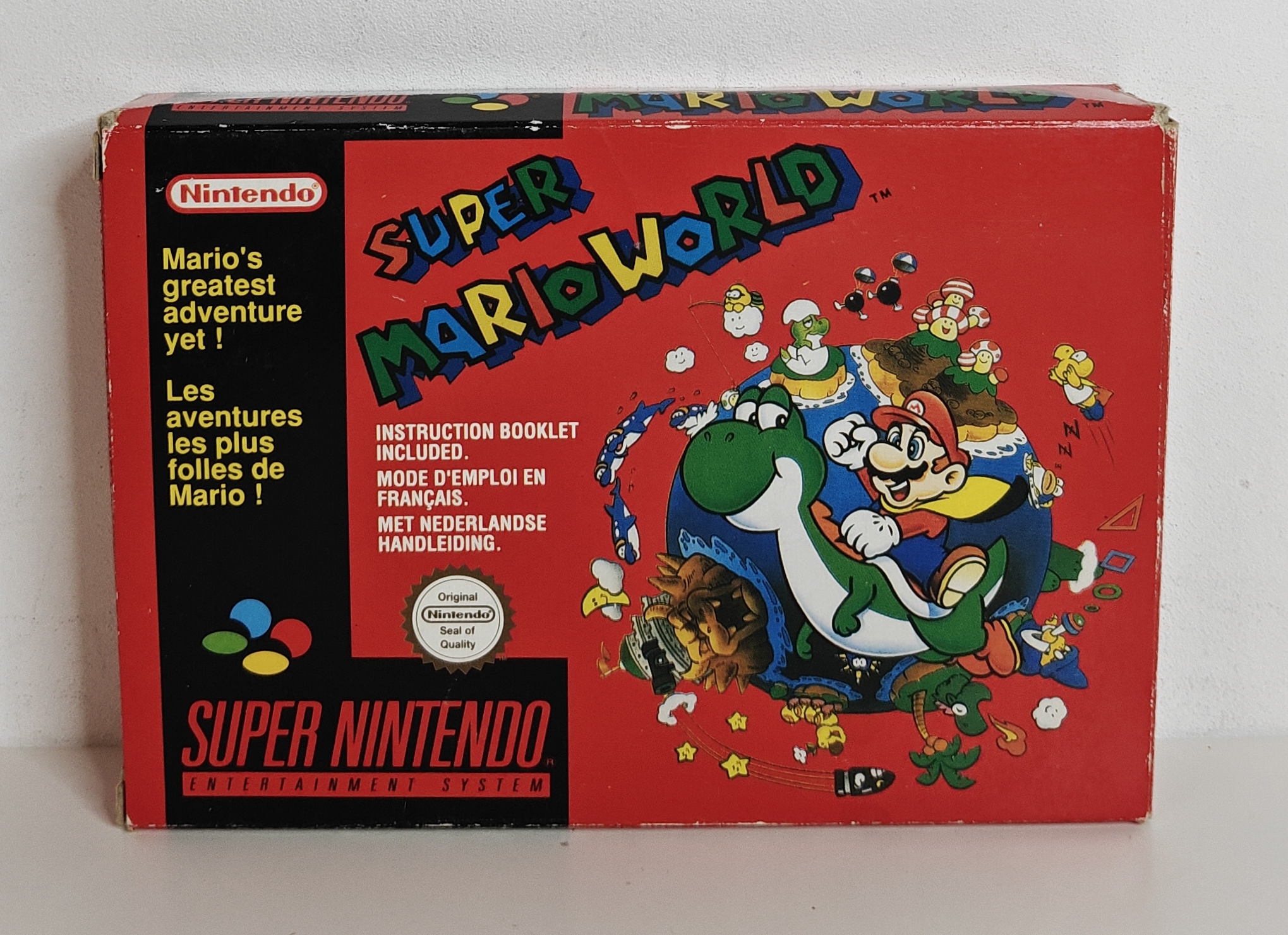 SNES Super Mario World (CIB) FAH