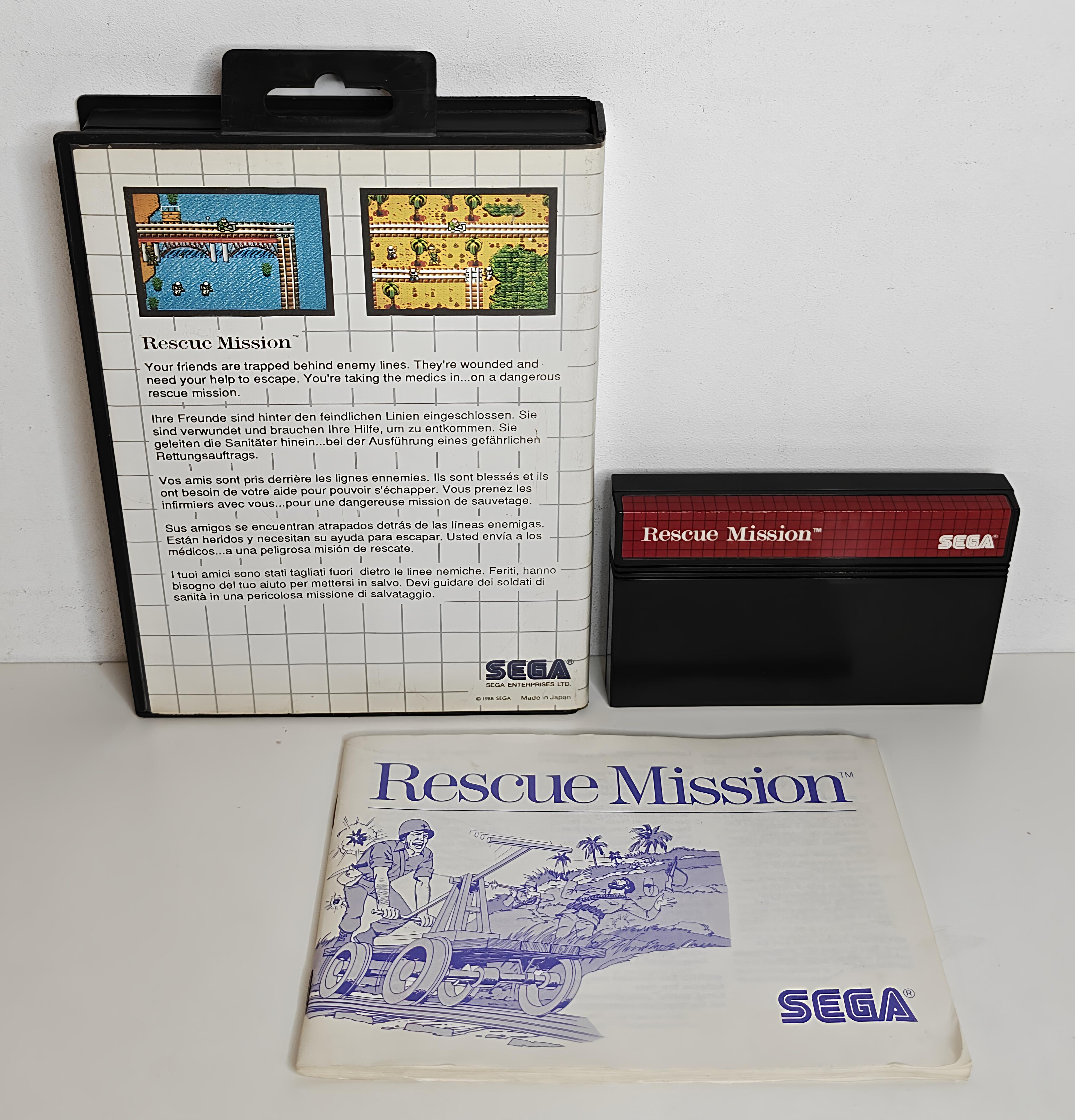 Master System Rescue Mission (CIB)