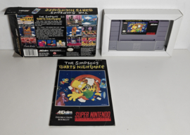 SNES The Simpsons: Bart's Nightmare (CIB) USA