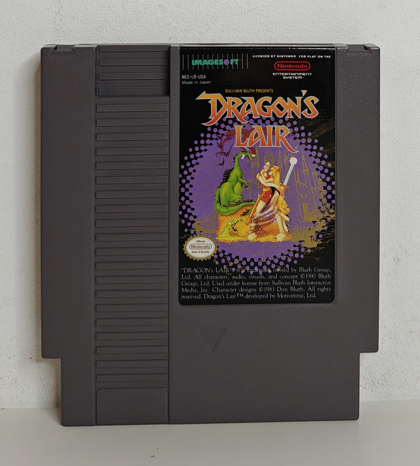 NES Dragon's Lair (cart only) USA