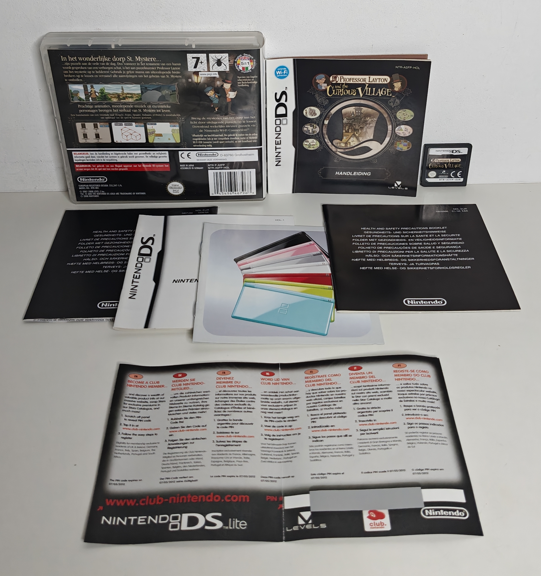 DS Professor Layton and the Curious Village (CIB) HOL