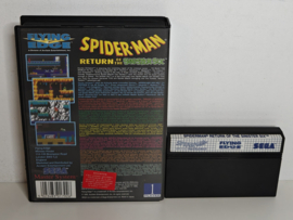 Master System Spider-Man Return of the Sinister Six (box + cart)