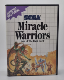Master System Miracle Warriors - Seal of the Dark Lord (CIB)