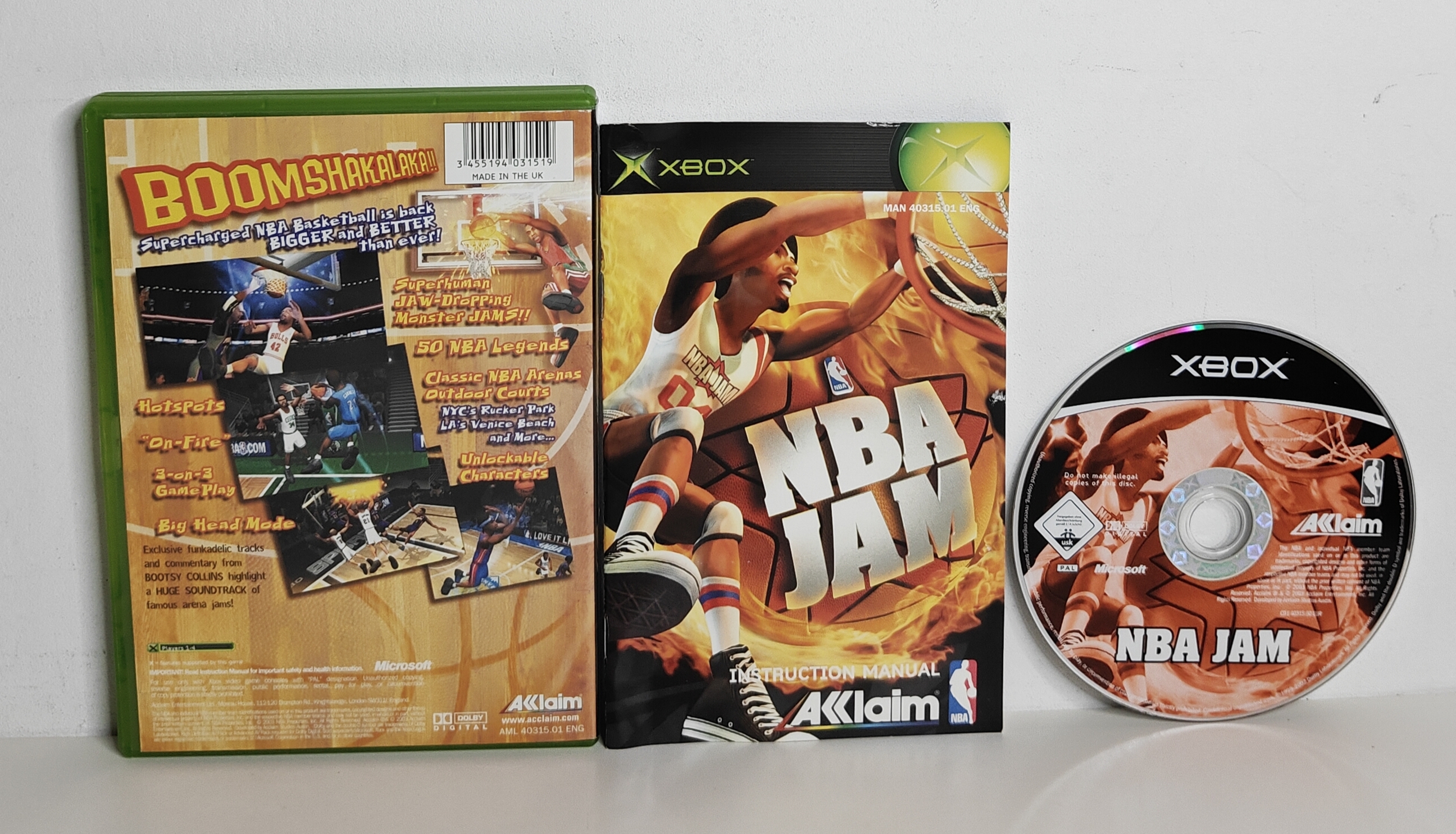 Xbox NBA Jam (CIB)