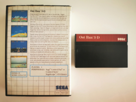 Master System Out Run 3-D (Box + Cart)