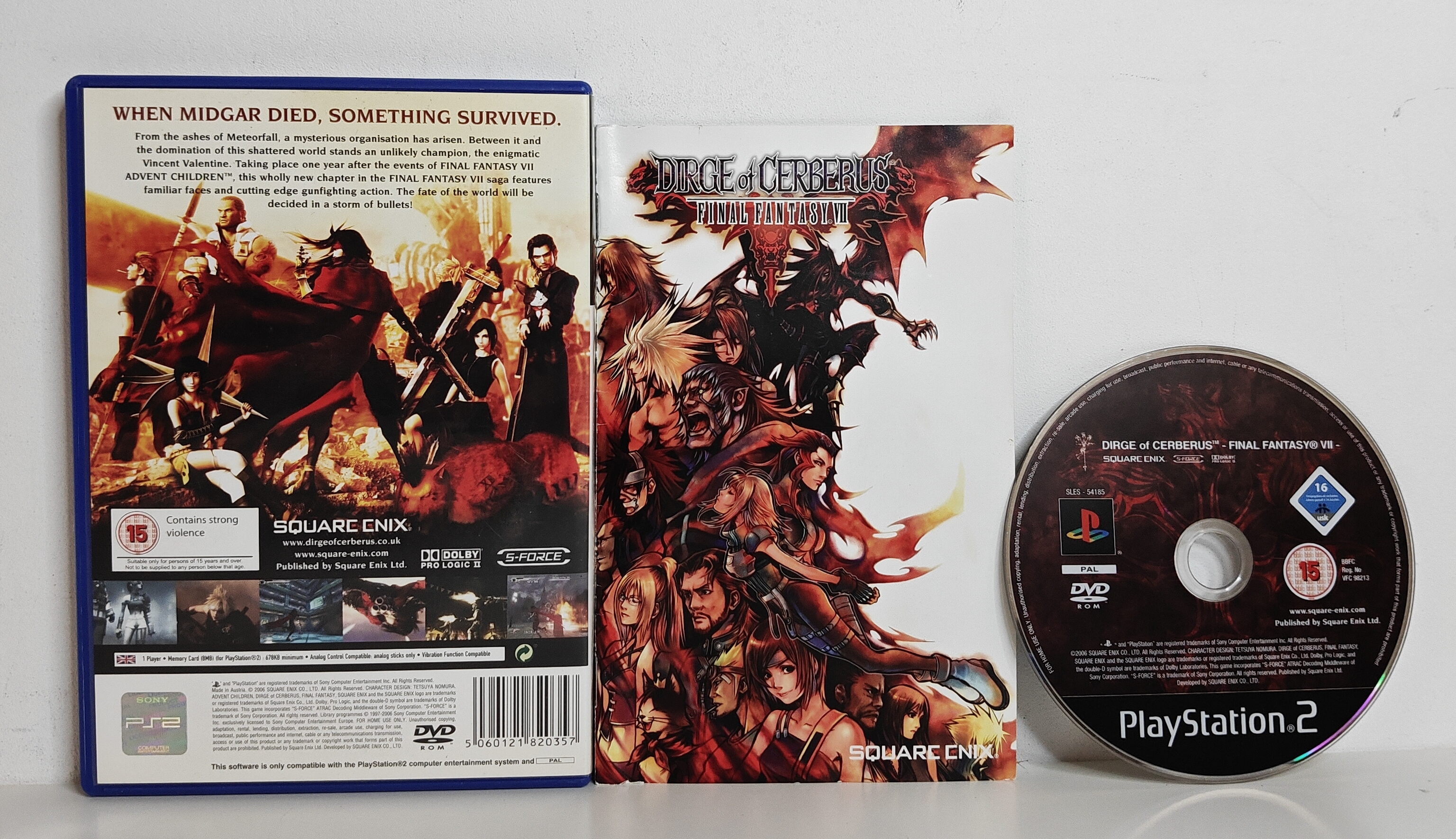PS2 Dirge of Cerberus - Final Fantasy VII (CIB)
