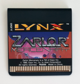 Atari Lynx Zarlor Mercenary (cart only)