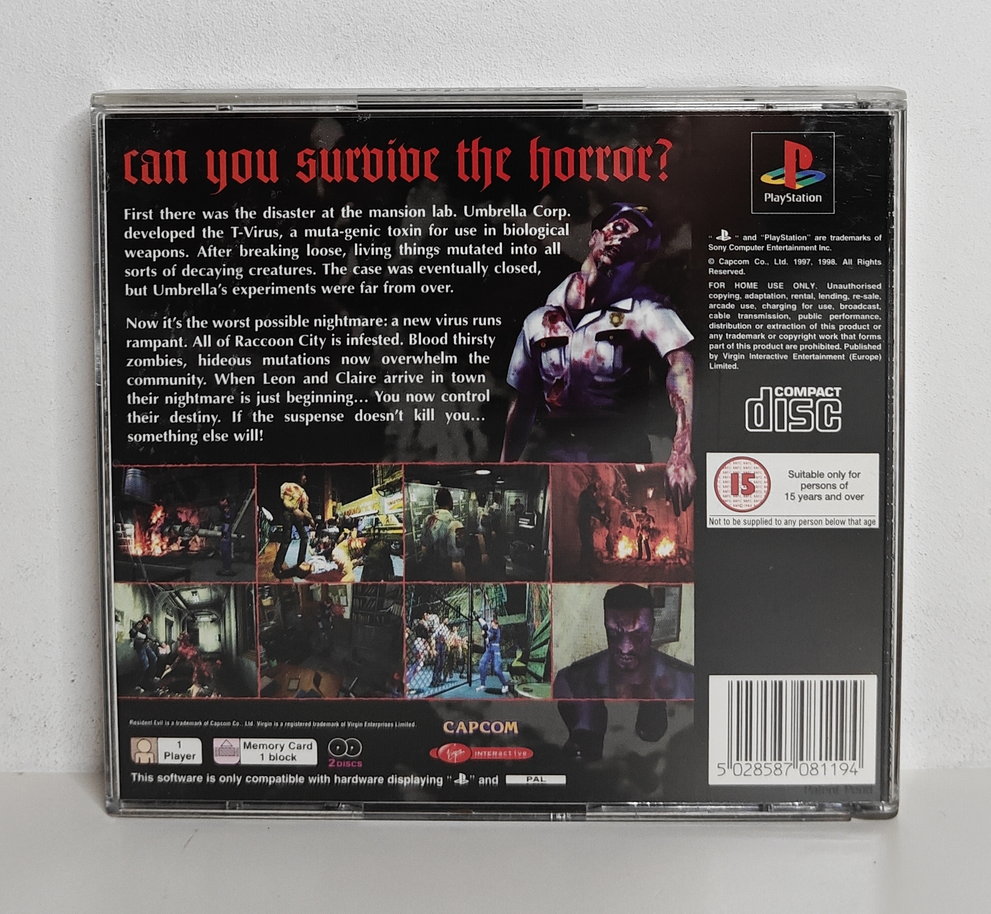 PS1 Resident Evil 2 (CIB)