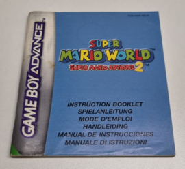GBA Super Mario Advance 2 - Super Mario World (manual) NEU6