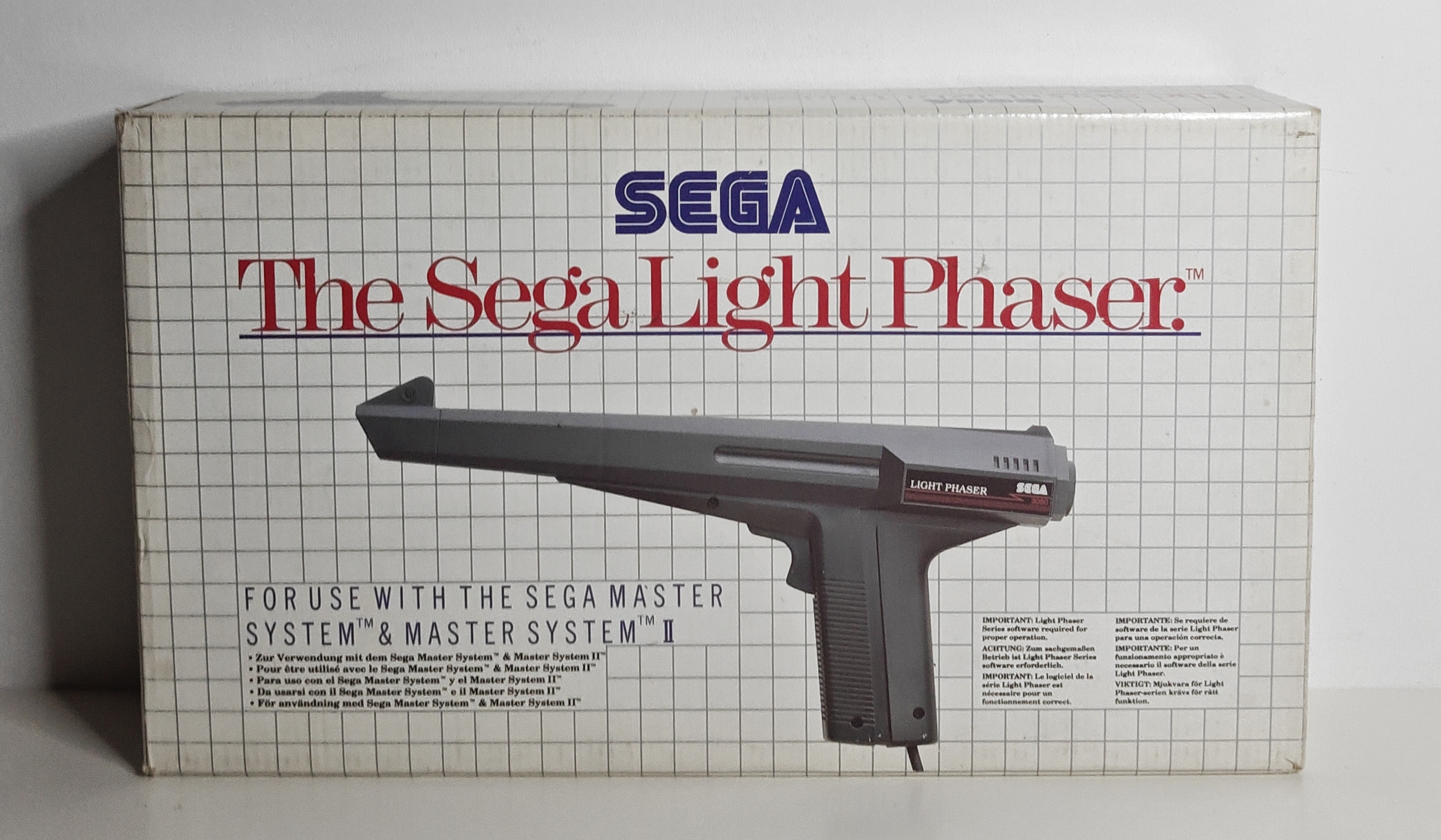 The Sega Light Phaser (complete)