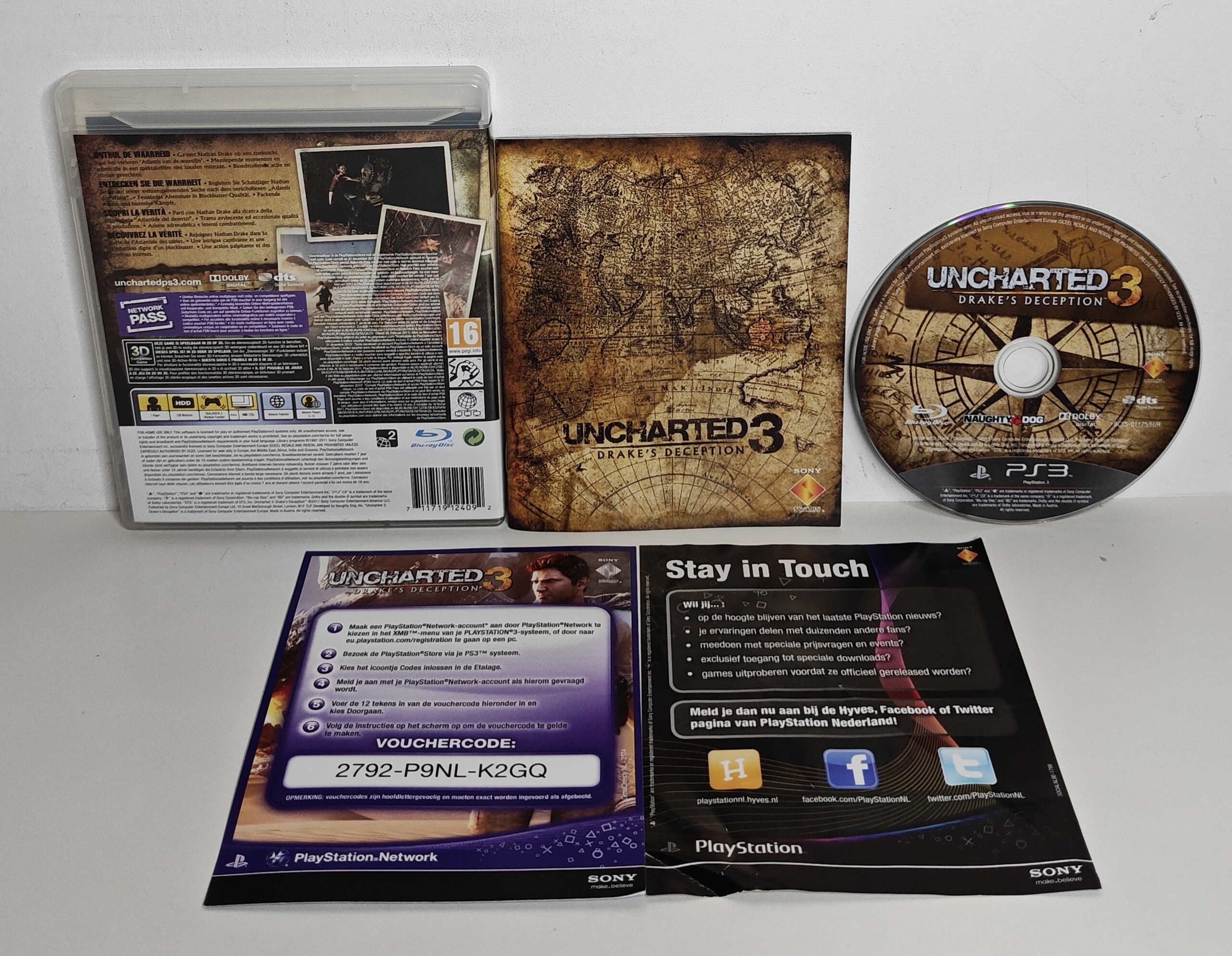 PS3 Uncharted 3 - Drake's Deception (CIB)