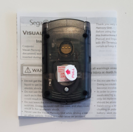 Dreamcast VMU Clear Smoke Black (complete)