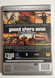PS2 Grand Theft Auto - San Andreas Platinum (CIB including map/ poster)