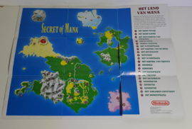 SNES Secret of Mana (CIB incl. map / poster) HOL