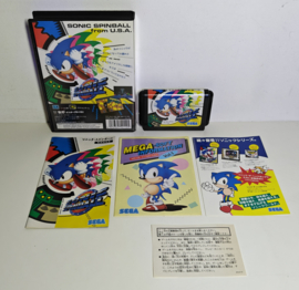 Mega Drive Sonic Spinball (CIB) Japanese version