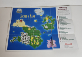 SNES Secret of Mana (CIB incl. map / poster) HOL