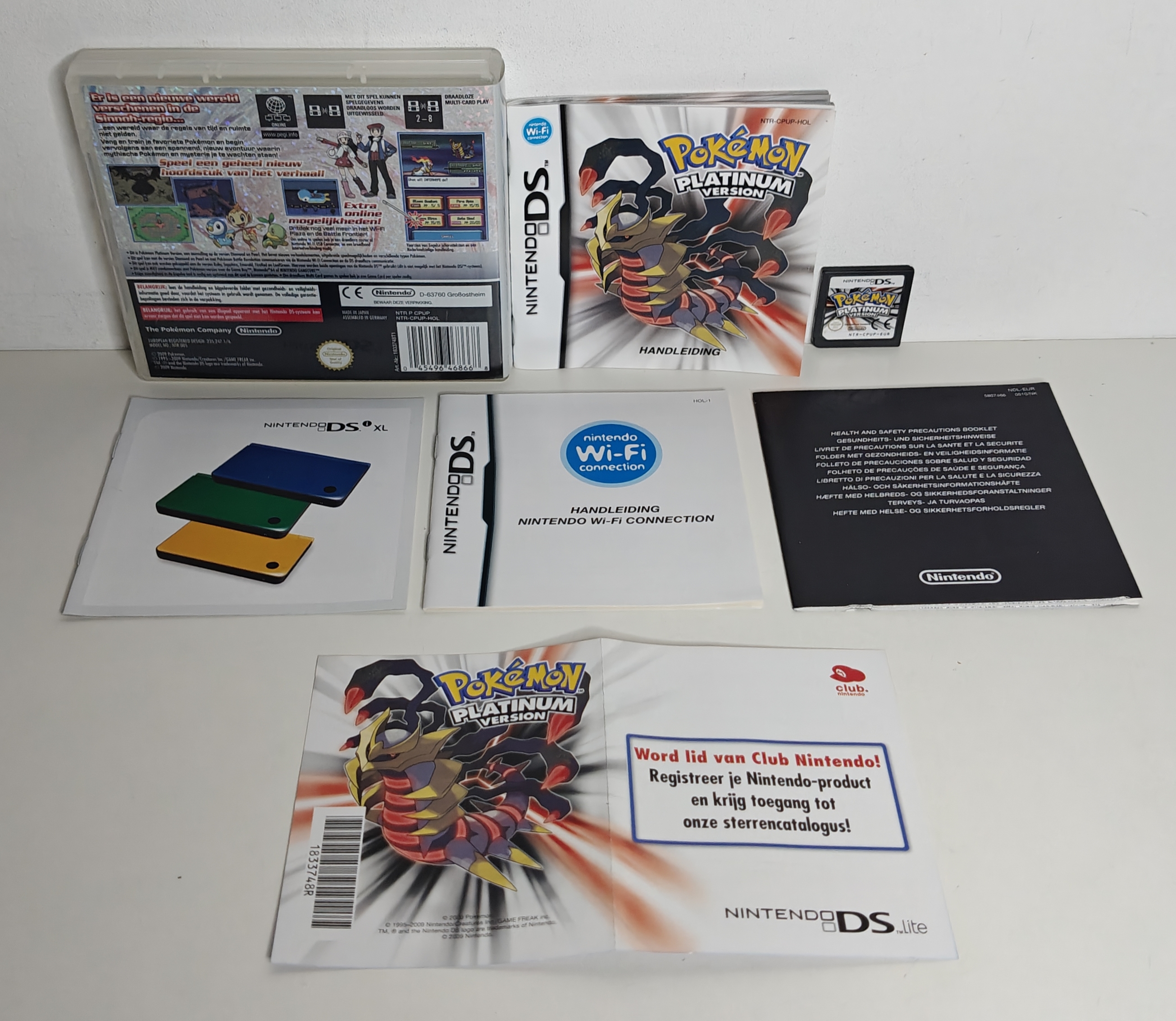 DS Pokémon Platinum Version (CIB) HOL