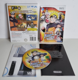 Wii Naruto Shippuden Clash of Ninja Revolution III (CIB) HOL