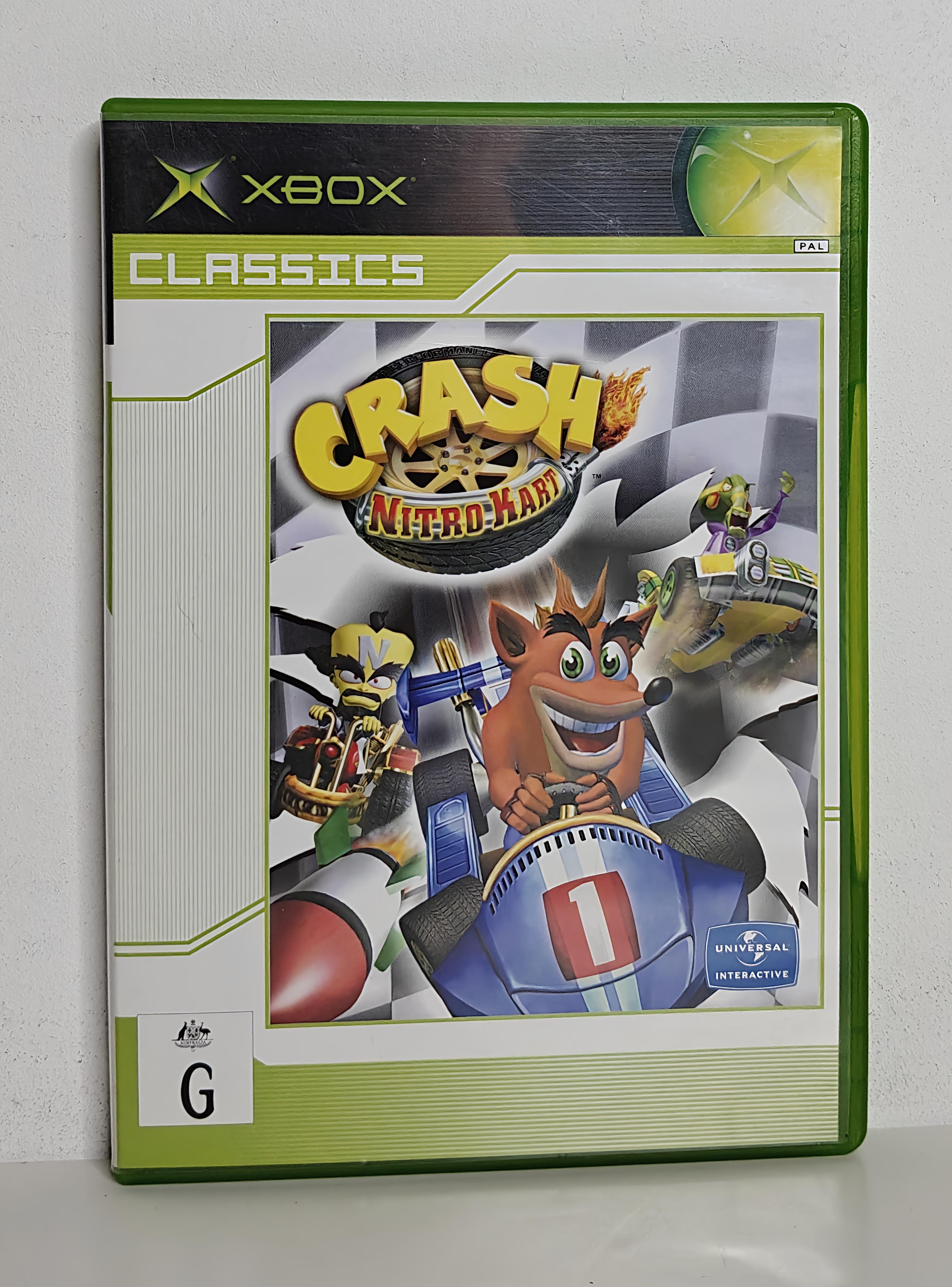 Xbox Crash Nitro Kart Classics (CIB)