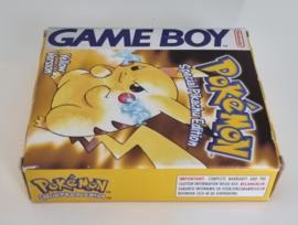 GB Pokémon Yellow Version - Special Pikachu Edition (CIB) NHAU