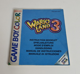 GBC Wario Land 3 (manual) NEU6