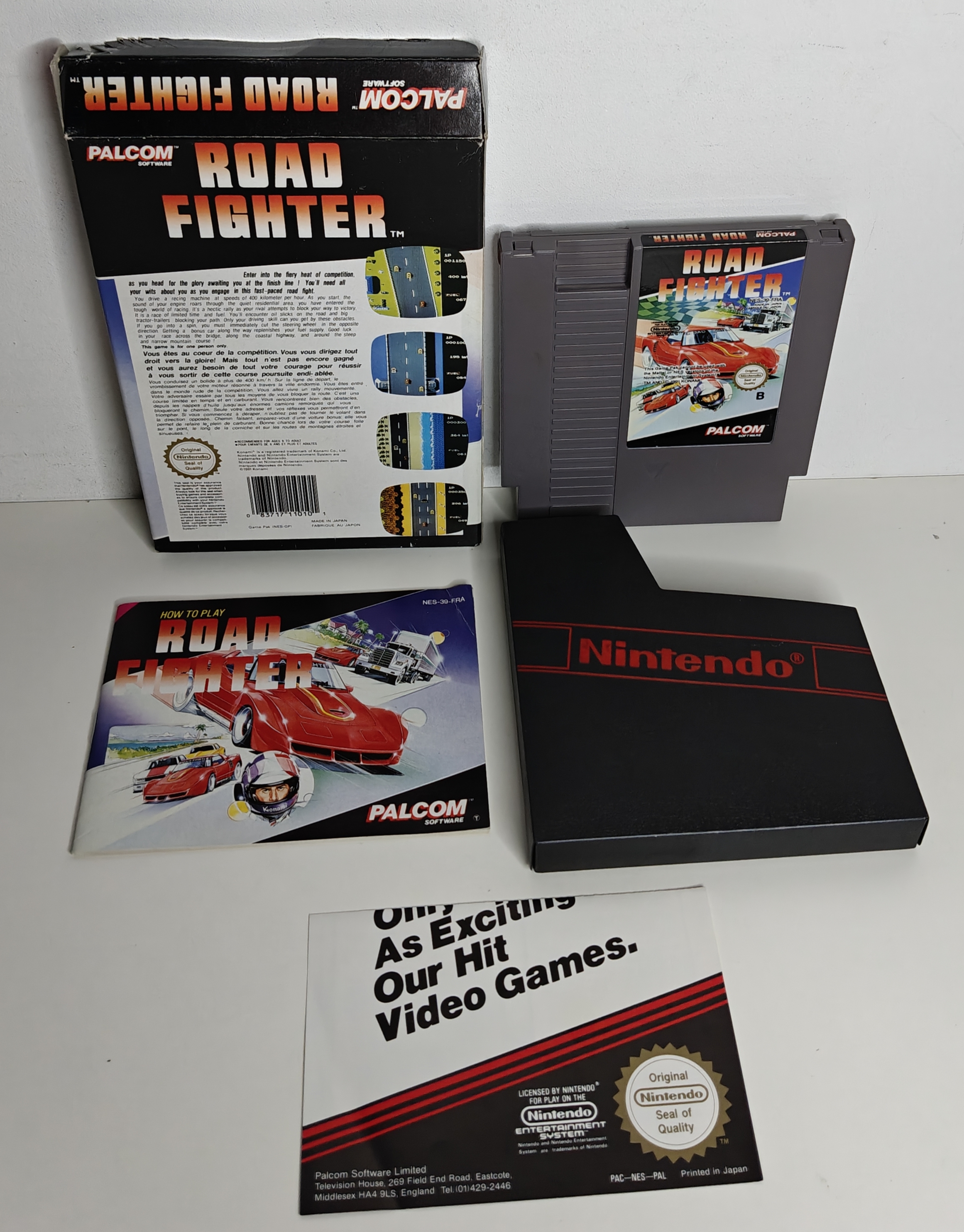 NES Road Fighter (CIB) FRA