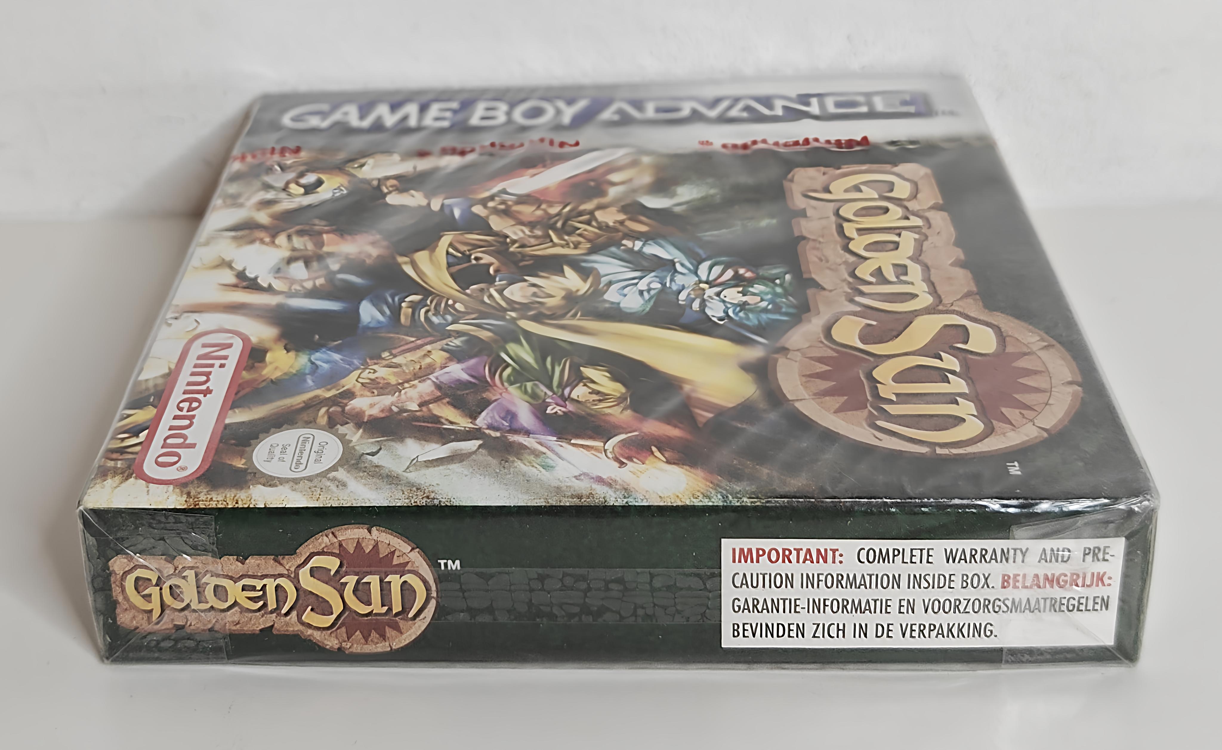 GBA Golden Sun (factory sealed) NHAU