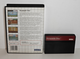 Master System Dynamite Dux (Box + Cart)