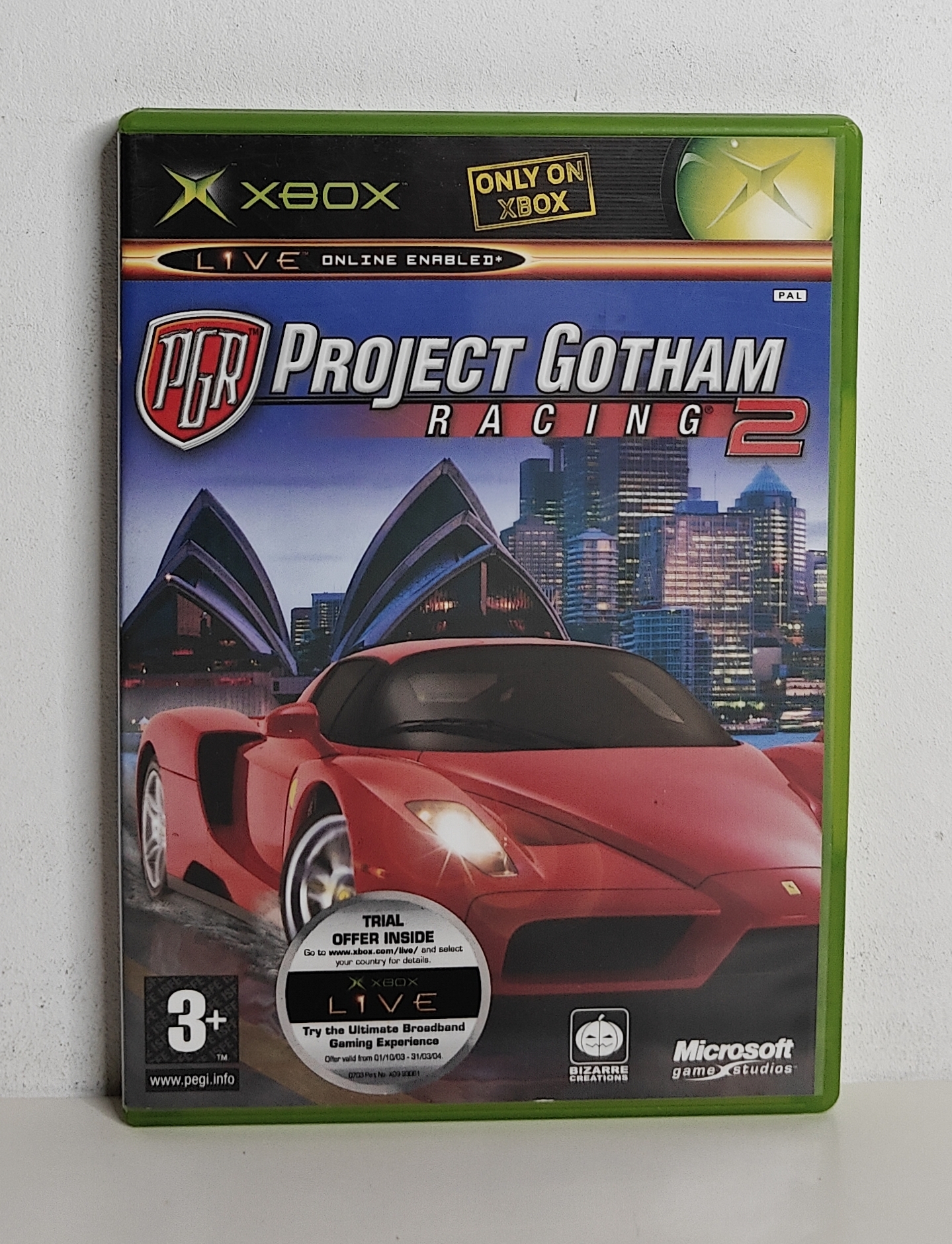 Xbox Project Gotham Racing 2 (CIB)