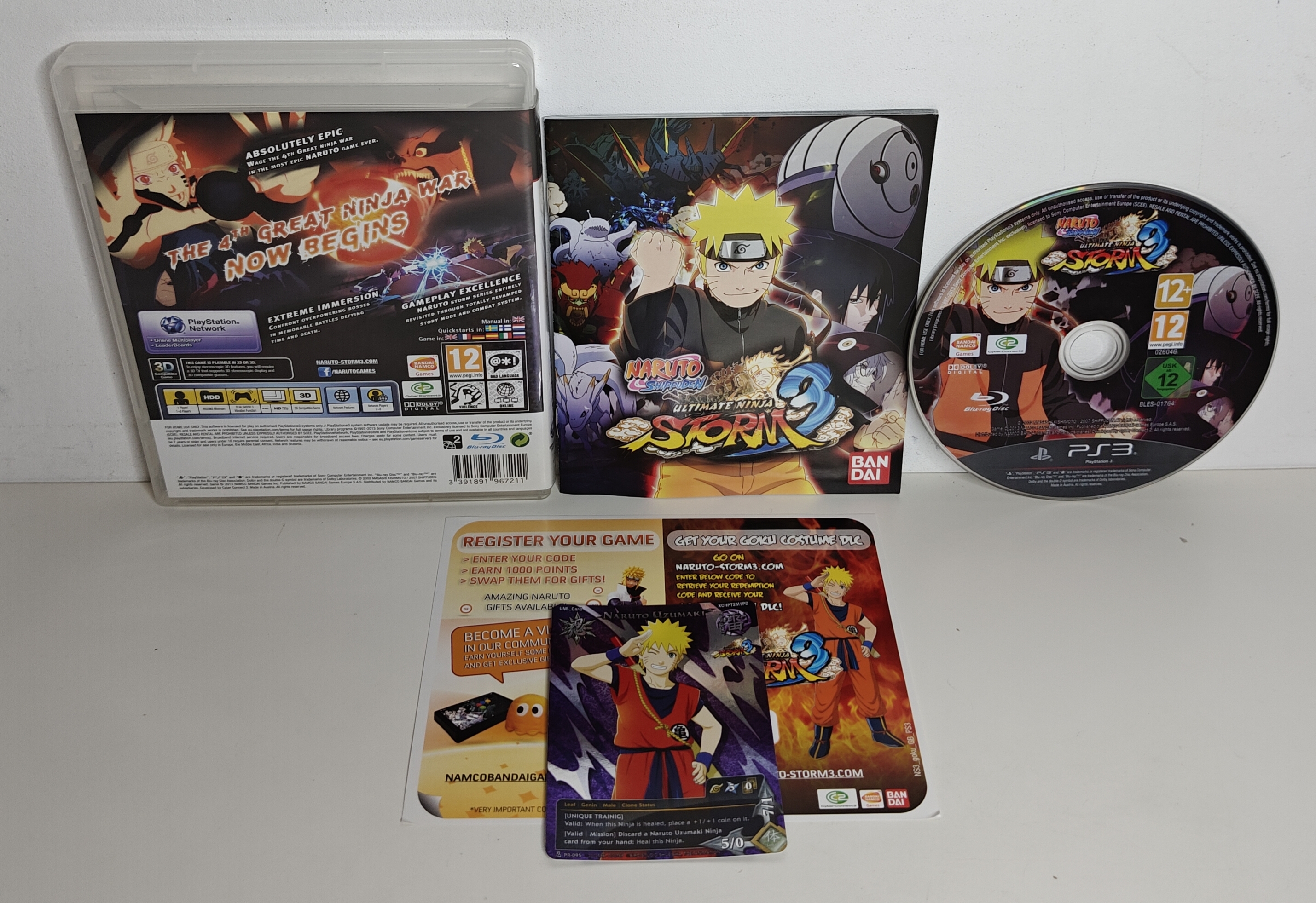 PS3 Naruto Shippuden Ultimate Ninja Storm 3 (CIB)