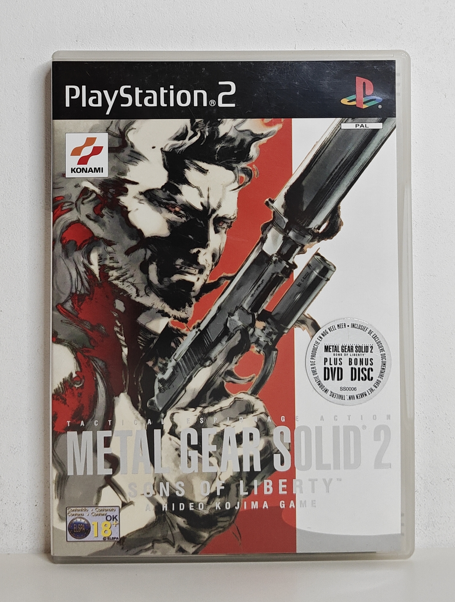 PS2 Metal Gear Solid 2 Sons of Liberty (CIB)