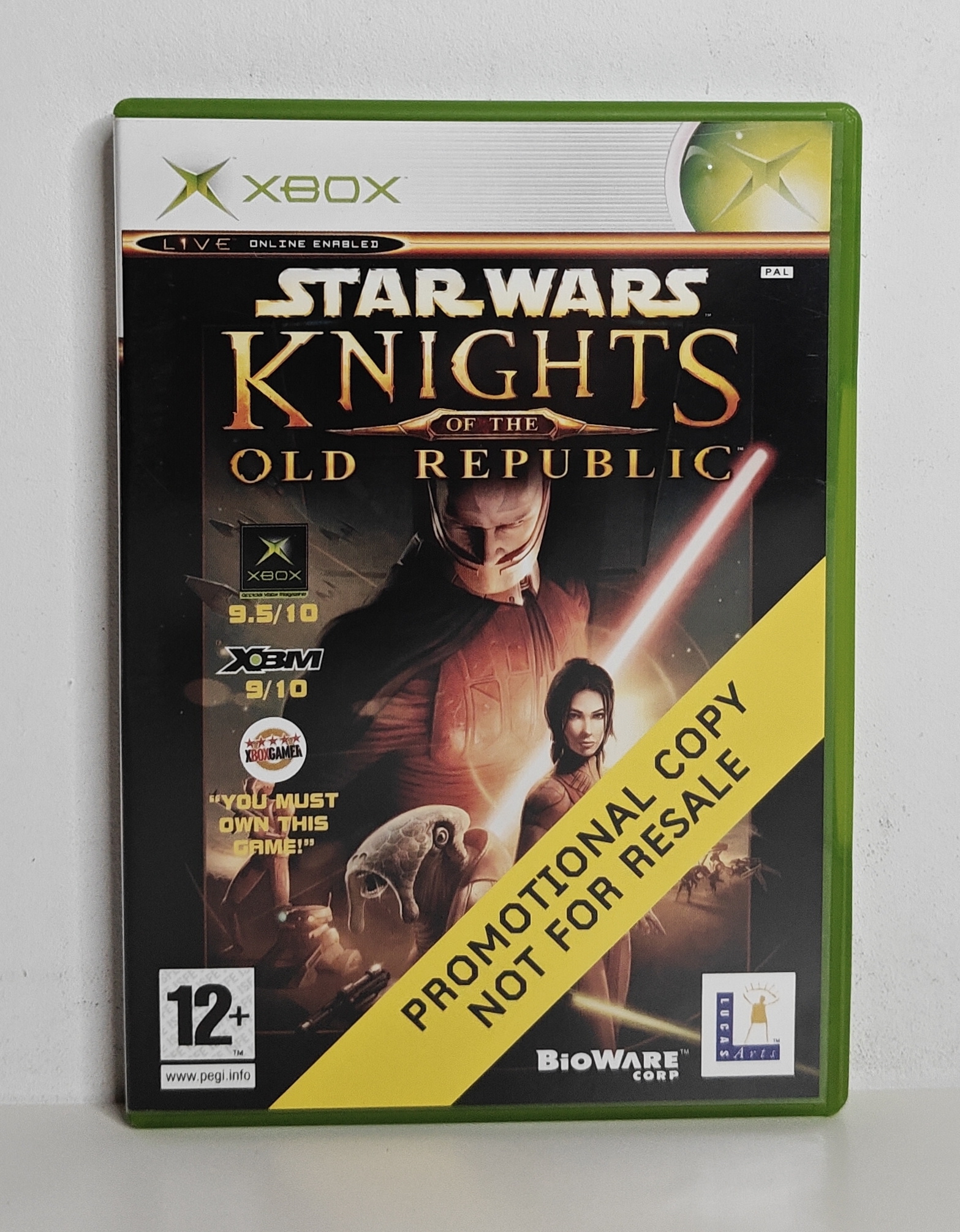 Xbox Star Wars Knights of the Old Republic Promo Copy (CIB)
