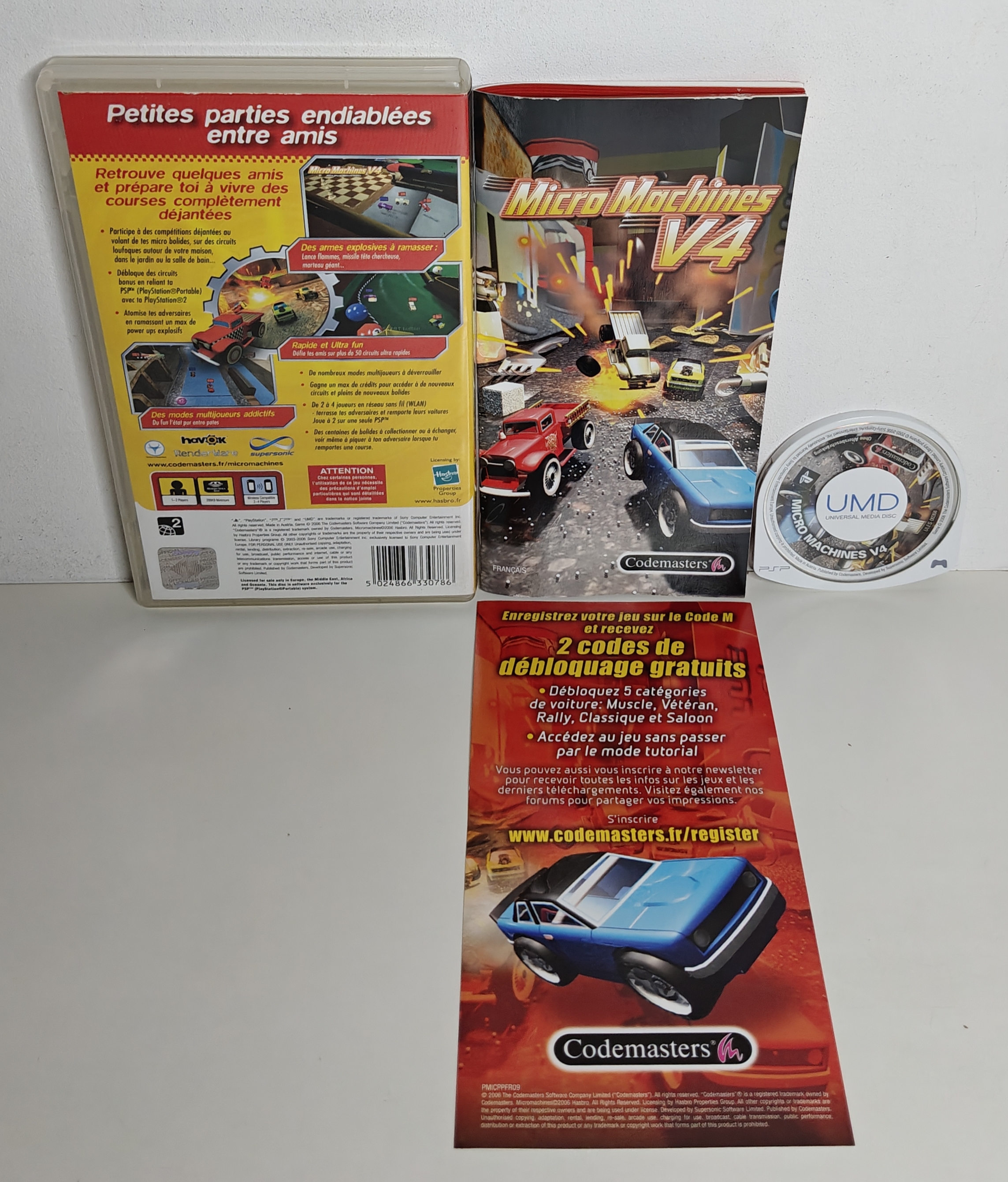 PSP Micro Machines V4 (CIB)