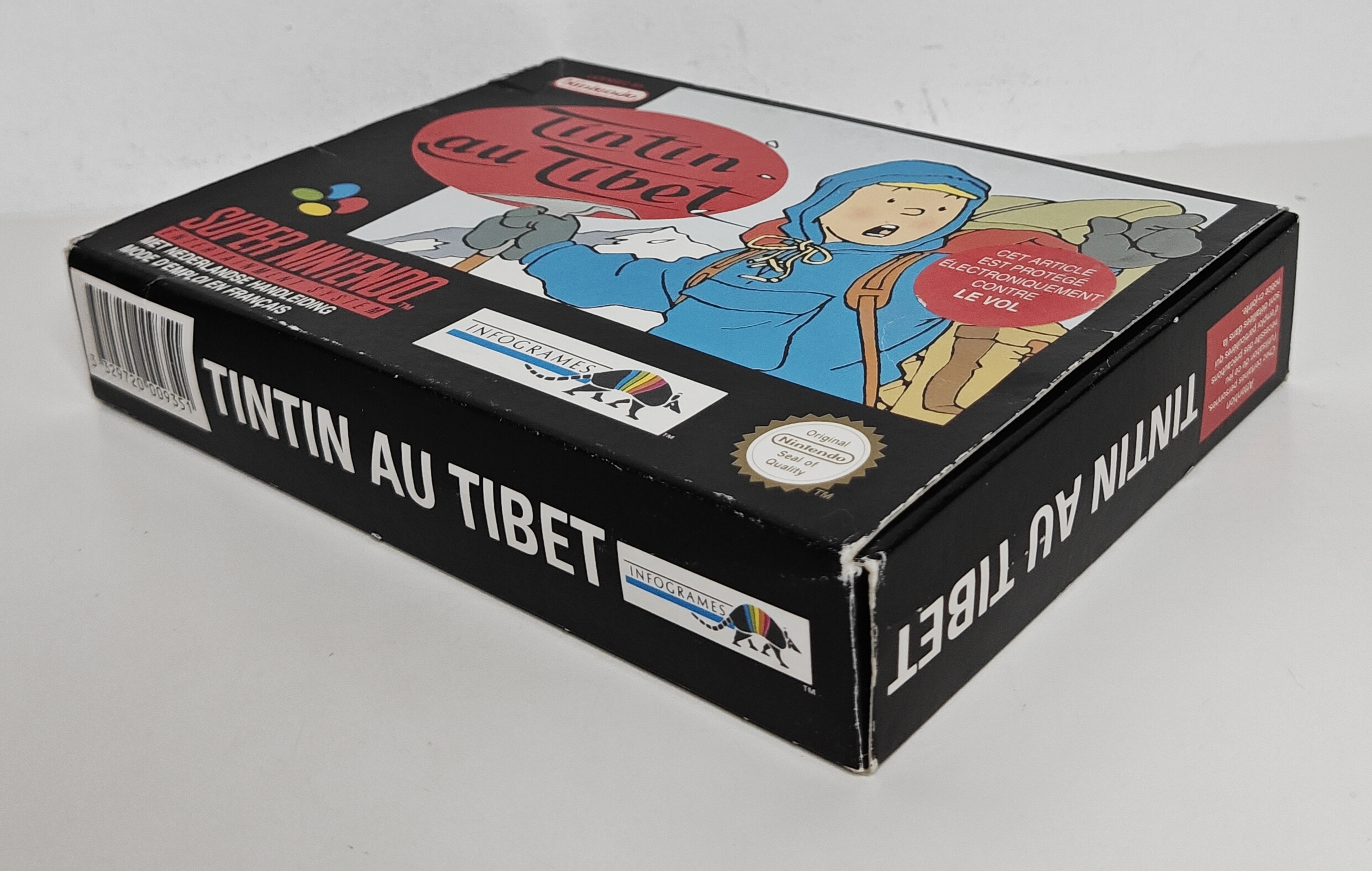 SNES Tintin au Tibet (CIB) FAH-1