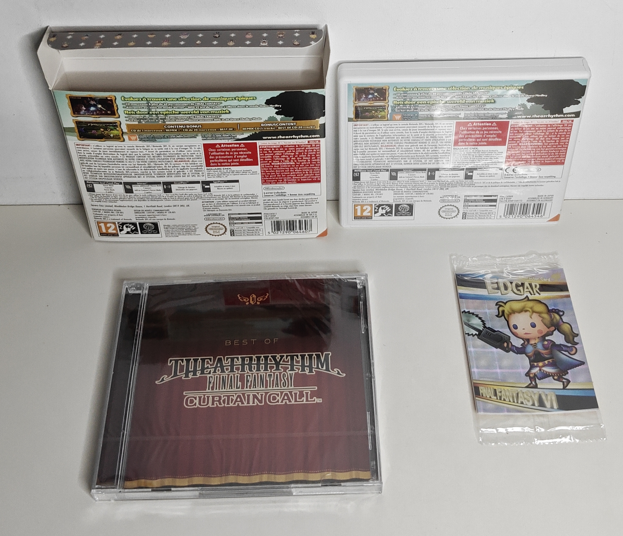 3DS Theatrhythm Final Fantasy Curtain Call - Collector's Edition (CIB) FAH