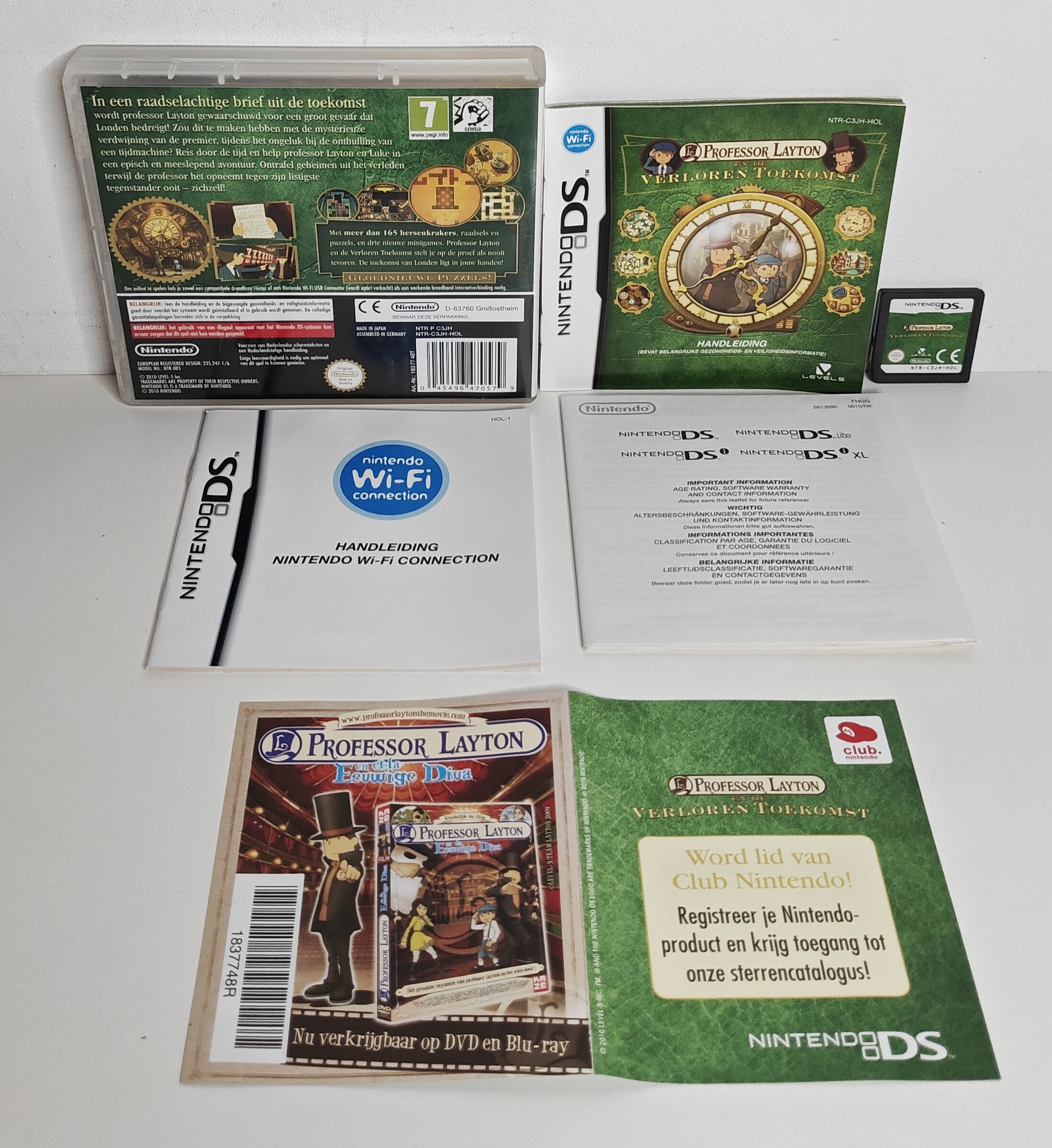 DS Professor Layton en de Verloren Toekomst (CIB) HOL