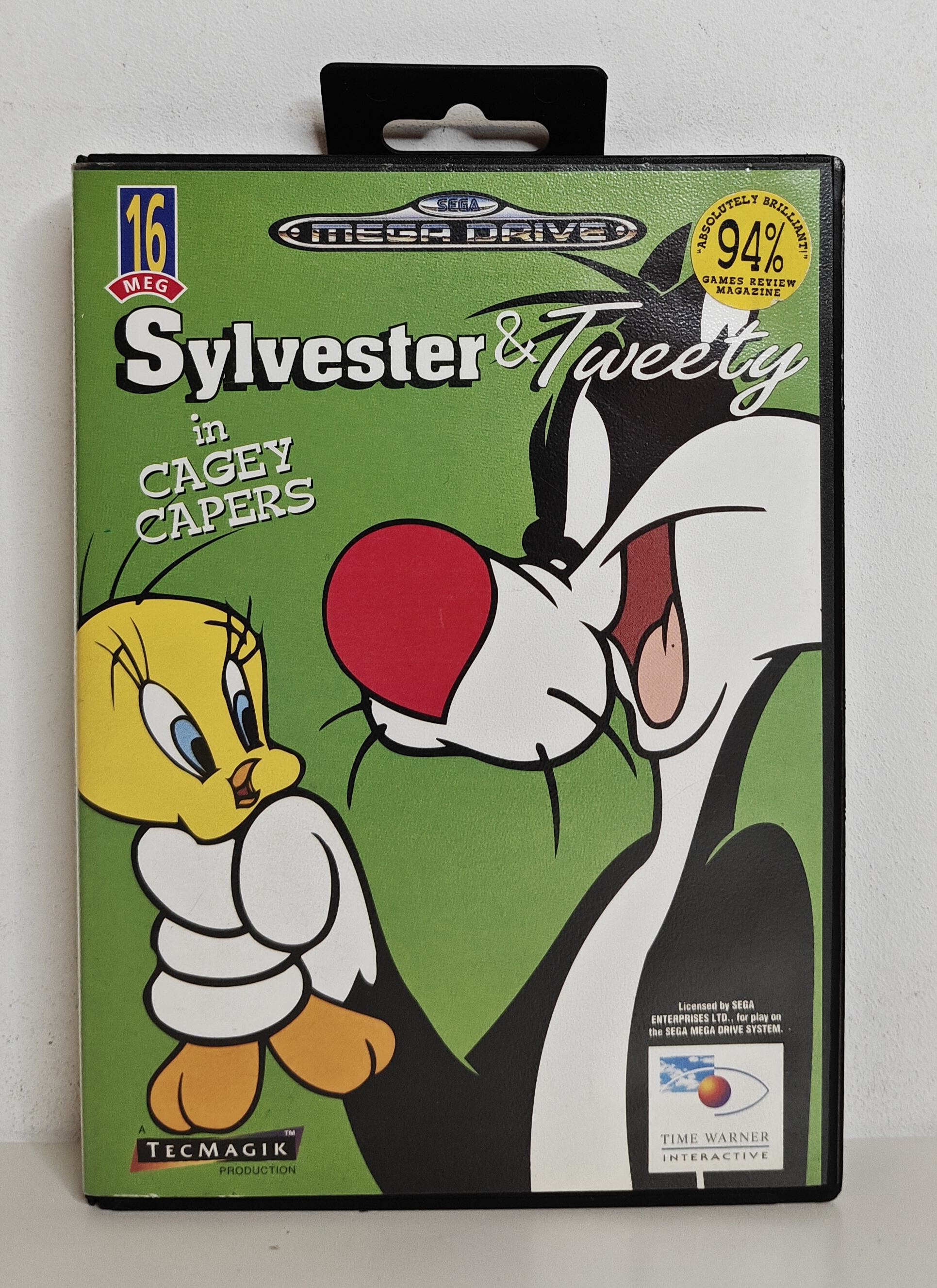 Megadrive Sylvester & Tweety in Cagey Capers (CIB)