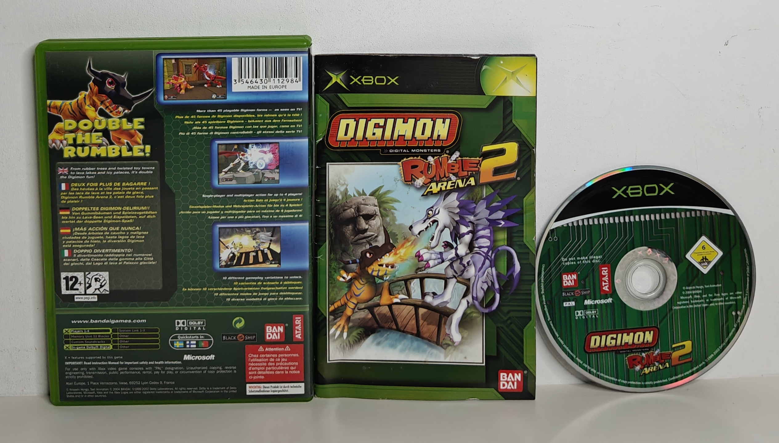 Xbox Digimon Rumble Arena 2 (CIB)