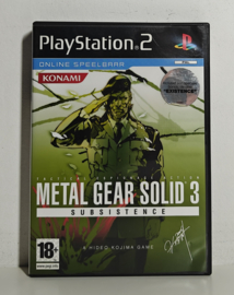 PS2 Metal Gear Solid 3 - Subsistence (CIB)