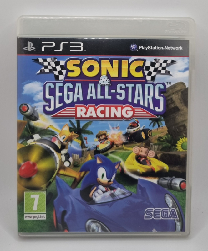 PS3 Sonic Sega All Stars Racing CIB PS3 Games retrogameland be