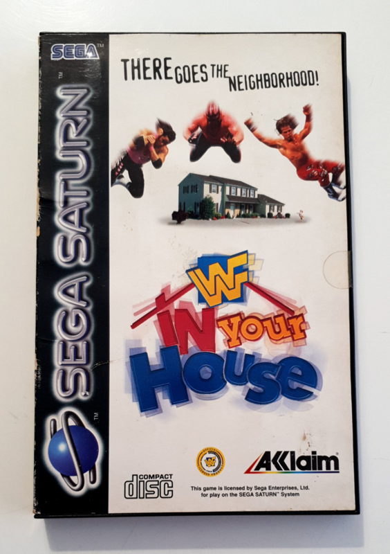 Saturn WWF In Your House (CIB)