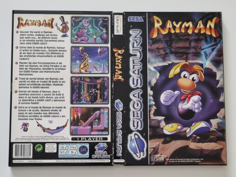 Rayman sega best sale saturn