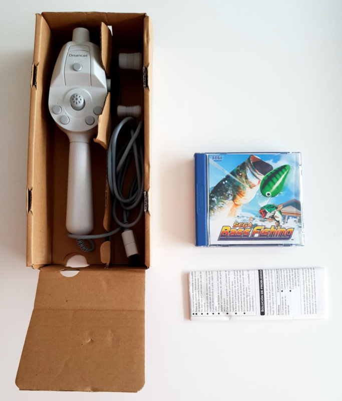 Dreamcast Sega Bass Fishing - Big Box Version (CIB), Dreamcast Games PAL