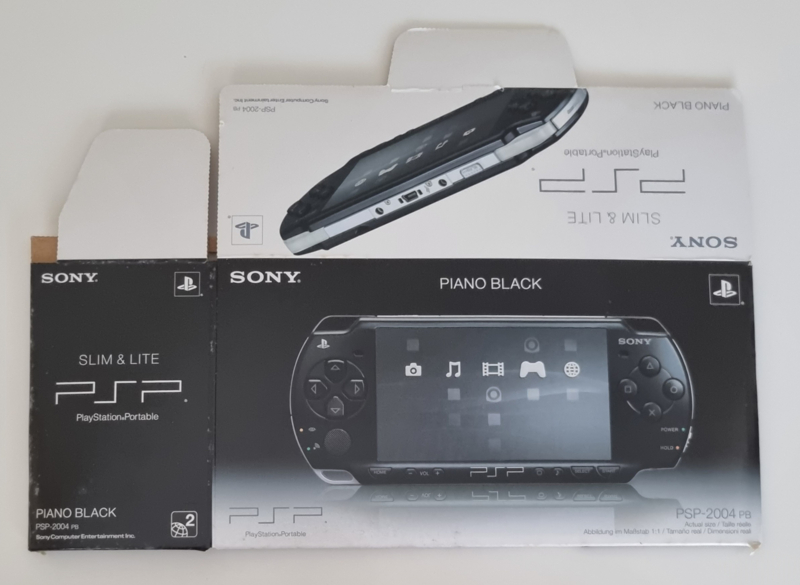 PSP Slim & Lite Piano Black (PSP-2004 PB) Not for Sale Display box (new old  stock) | PSP Consoles & Accessories | retrogameland-be