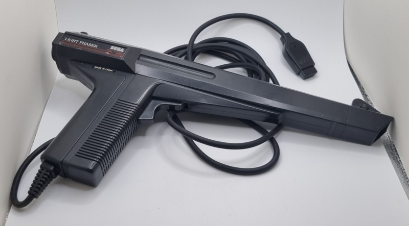 Console De Jeux Boîte Vide + Cales Polystyrène Pour Pistolet Sega Light Phaser - Sega Master System, Occasion Boîte Sega Light Phaser