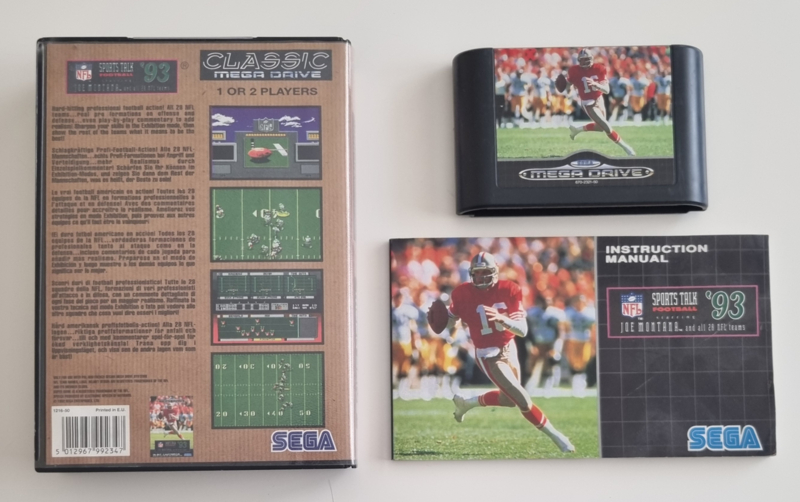 Mega Drive - NFL Sports Talk Football 93